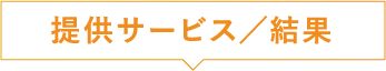 提供サービス／結果